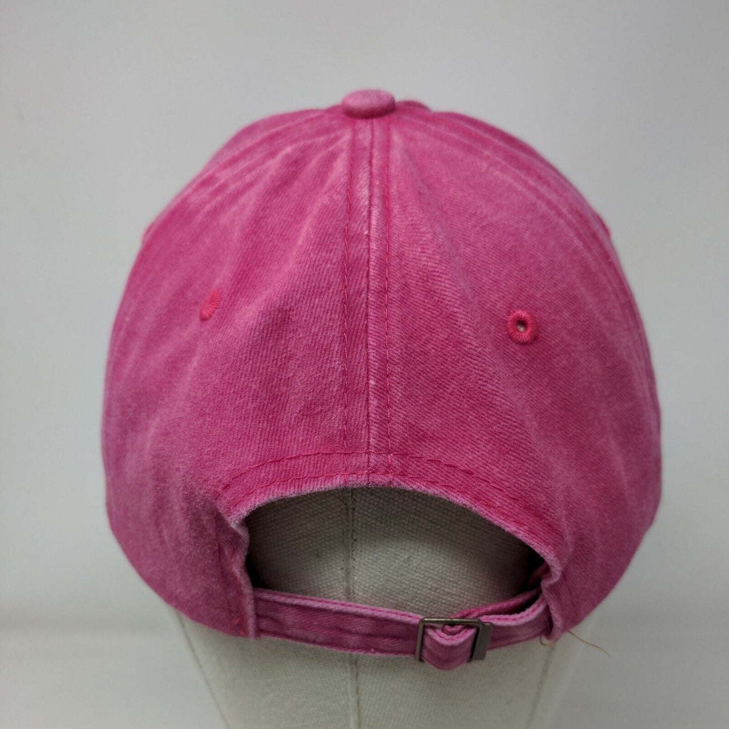 Thick Thighs x Thin Patience Slideback Hat Pink One Size Adjustable Embroidered