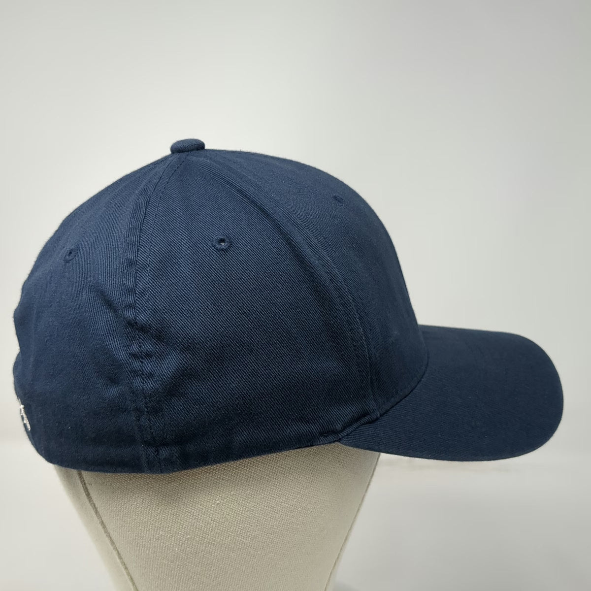 Hurley Baseball Cap Blue One Size Embroidered Plaid Icon Underbrim Flexfit Hat