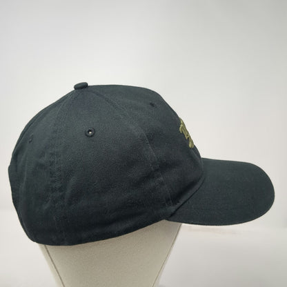 Techo-Bloc Snapback Hat Black One Size 100% Cotton Hardscape Masonry Logo Cap