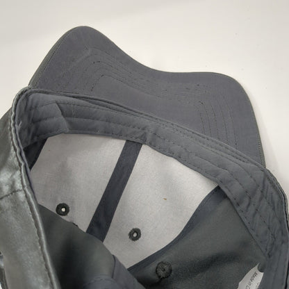 Unbranded Slideback Hat Gray One Size Solid Adjustable Blank 6 Panel