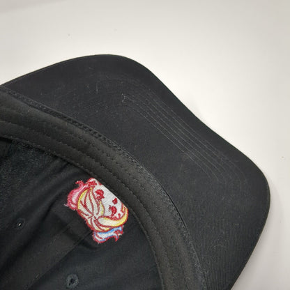 Harley Quinn Slideback Hat Black One Size Adjustable Embroidered Loot Crate