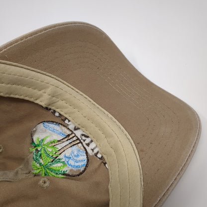 Treasure Island Slideback Baseball Cap Brown One Size Adjustable Alhys Trading