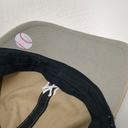 New York Yankees MLB '47 Brand Baseball Cap Beige One Size Slideback Cotton Hat