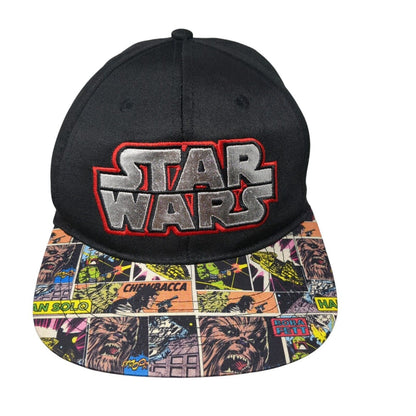 Star Wars Comic Book Snapback Hat Multicolor One Size Adjustable Embroidered