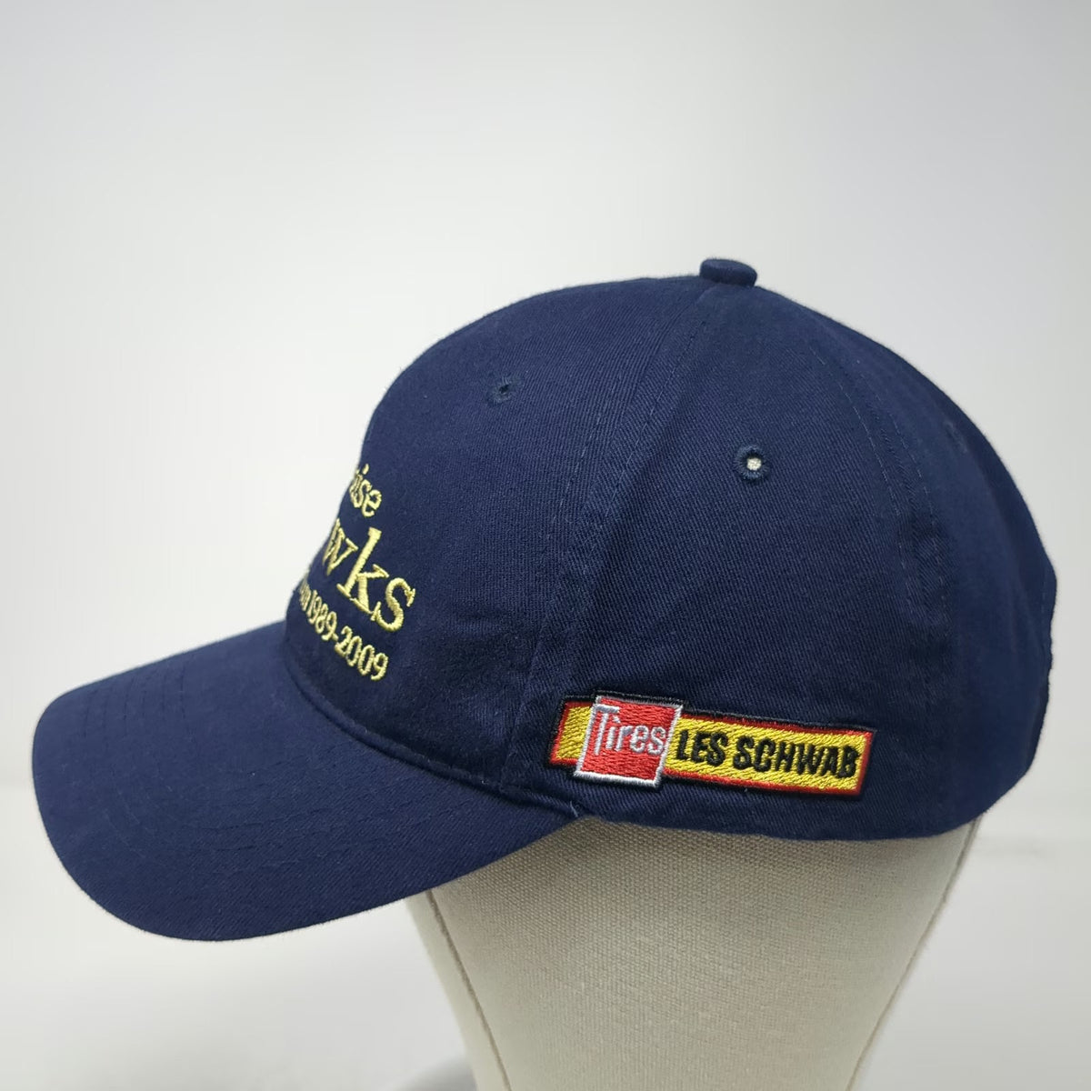 Buck's Athletic Boise Hawks Blue One Size Memorial Stadium Les Schwab Logo Hat