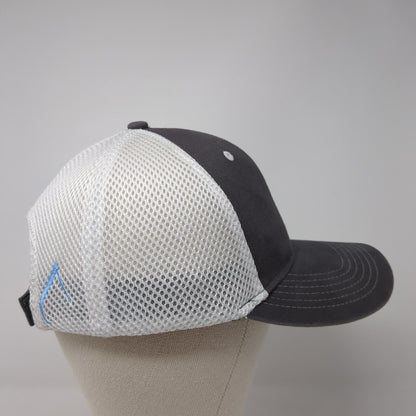 Bestbath Strapback Trucker Hat Gray One Size Adjustable Embroidered Mesh Back