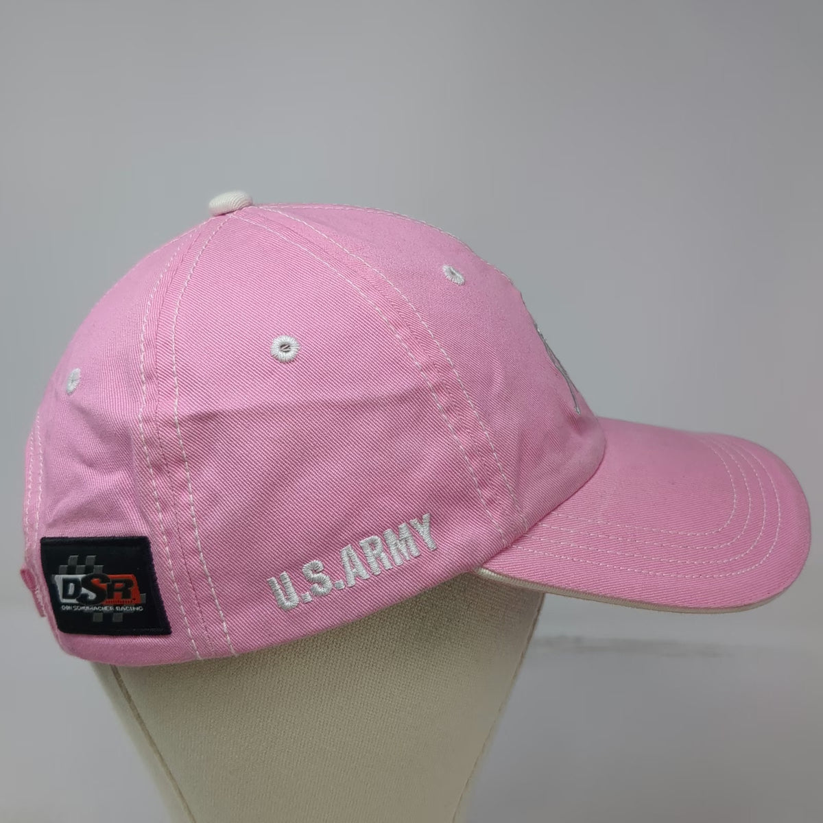 Outdoor Cap Pink Baseball Cap One Size Angelle US Army Racing DSR Strapback Hat