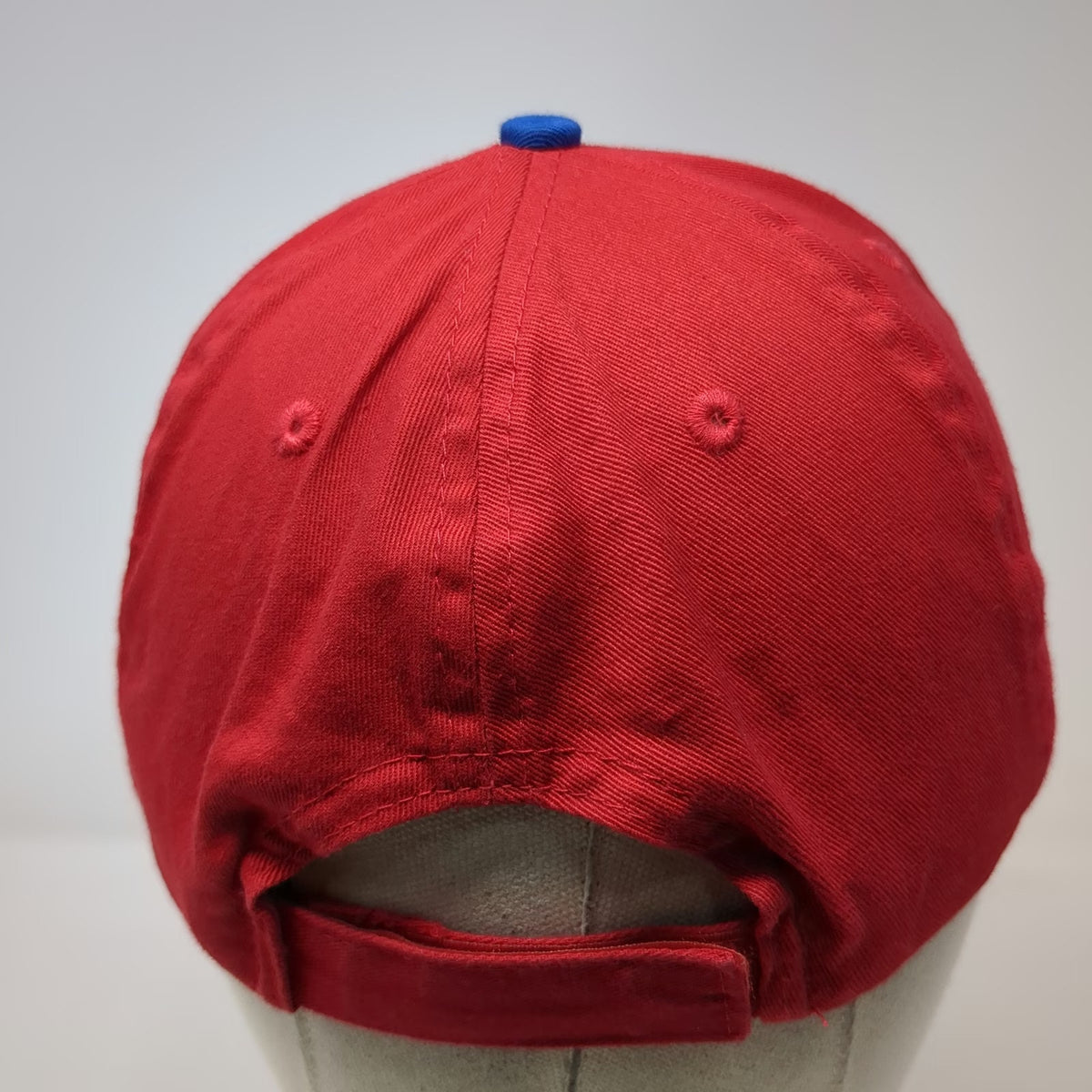 OC Sports Philadelphia Phillies MLB Red Baseball Cap OSFM Strapback Adjustable