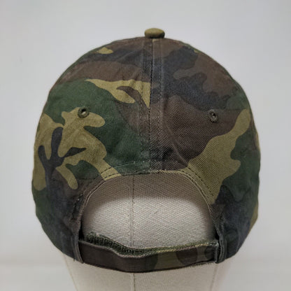 Ameris Bank Mortgage Services Strapback Hat Camouflage OSFA Embroidered