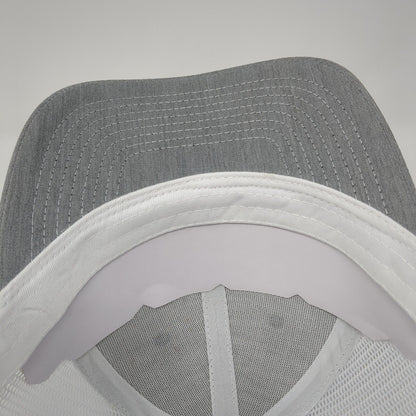 Tarantula Azul Snapback Mesh Back Trucker Hat Gray One Size Colorblock