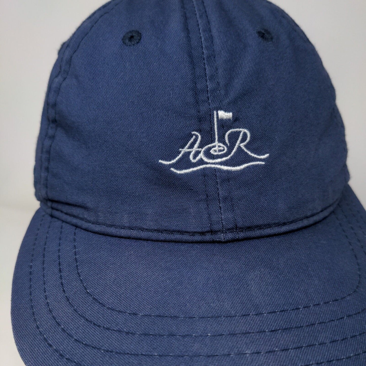AIR Staff Strapback Hat Blue One Size Adjustable Embroidered 6 Panel Pukka