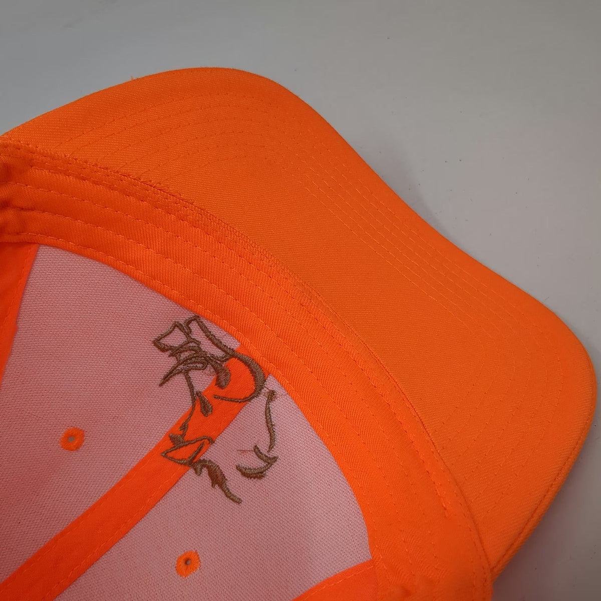 OTTO Trucker Hat Orange One Size Southern Yell Hog Wild Boar Mesh Snapback