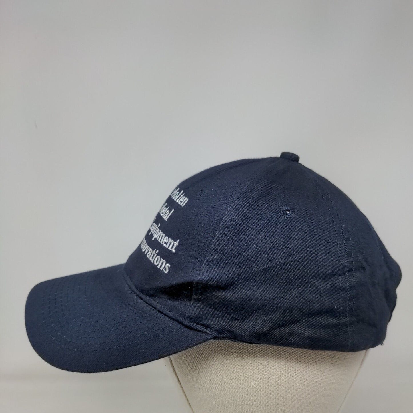 Molten Metal Equipment Innovations Strapback Hat Blue OSFA Embroidered