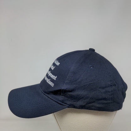 Molten Metal Equipment Innovations Strapback Hat Blue OSFA Embroidered