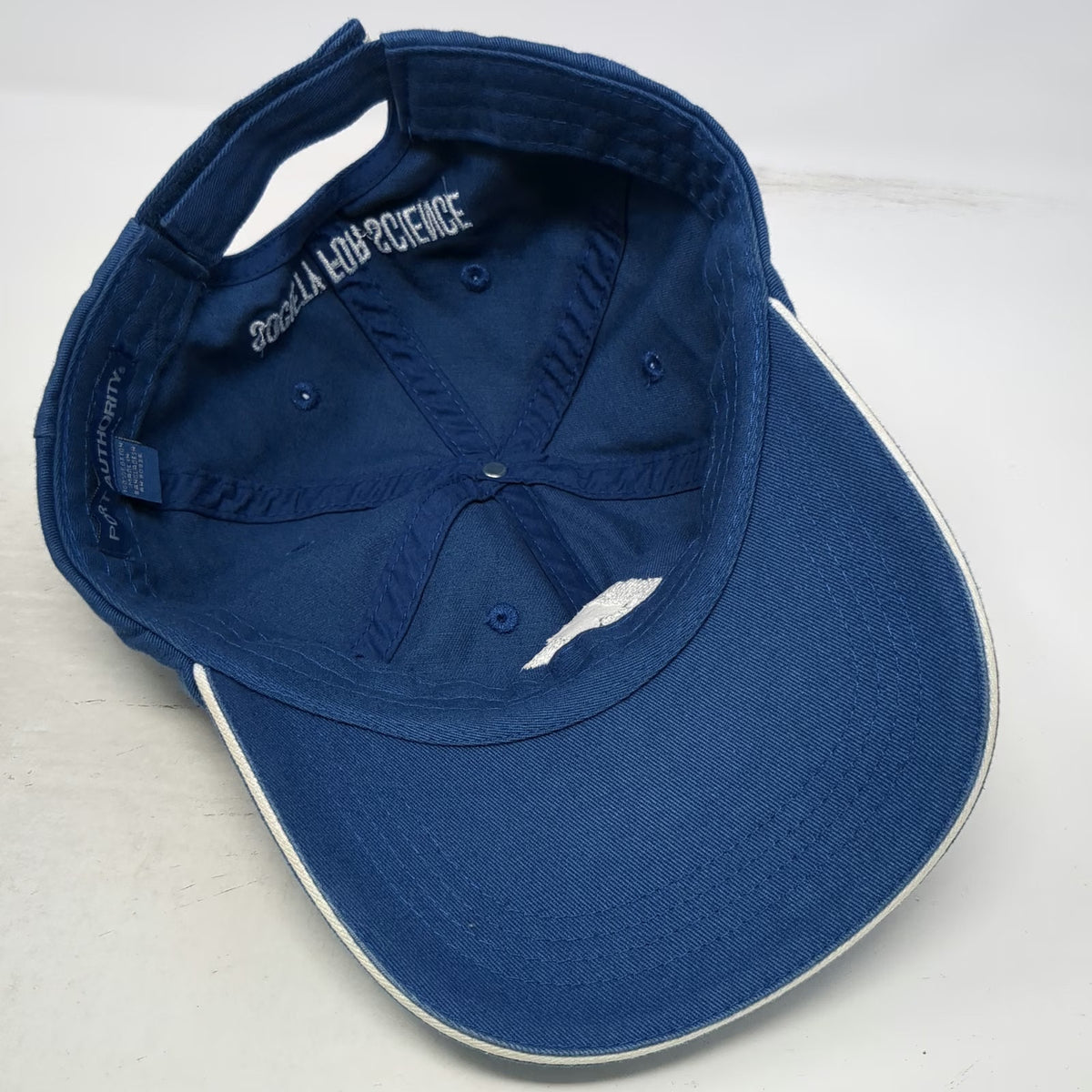 Port Authority Baseball Cap Blue One Size Society for Science Embroidered Hat