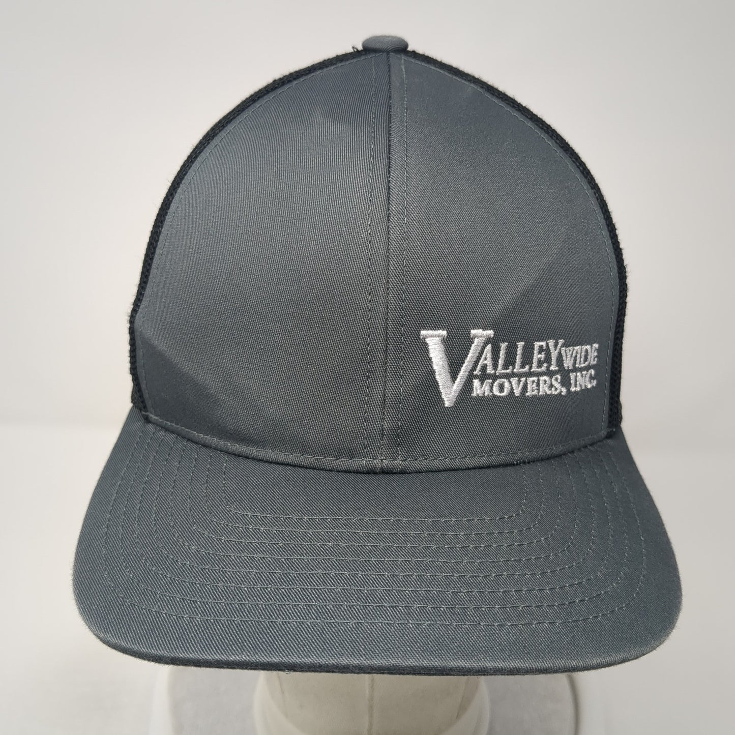 Valley Wide Movers Inc Snapback Trucker Hat Gray OS Adjustable Pacific Headwear