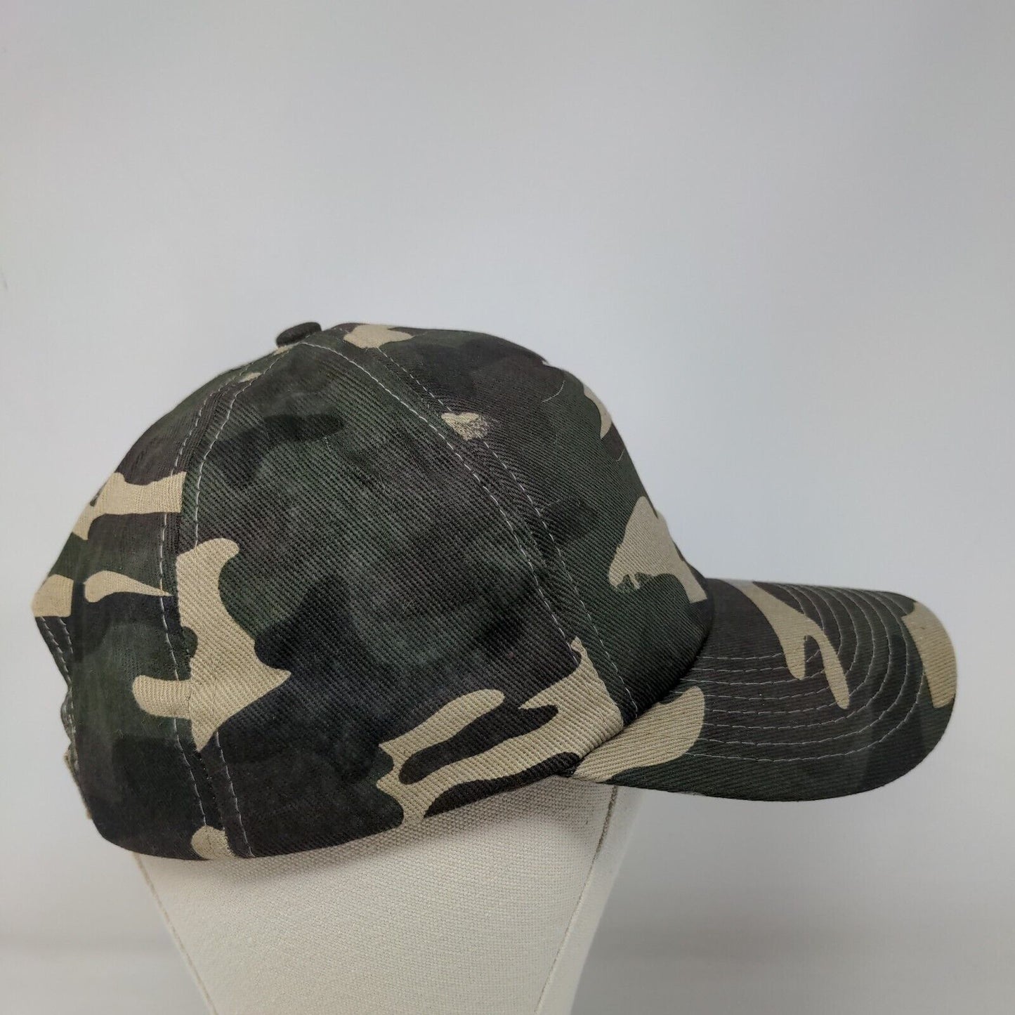 Unbranded Strapback Hat Camouflage One Size Adjustable Outdoor Blank