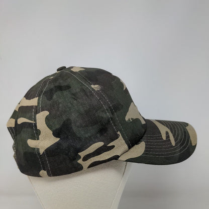 Unbranded Strapback Hat Camouflage One Size Adjustable Outdoor Blank