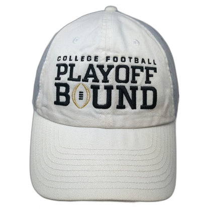 Nike Oregon Ducks NCAA Cap White Gray OSFM 2025 College Football Playoff Bound