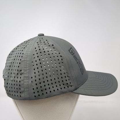 John Deere Trucker Hat Gray One Size Snapback Low Profile Structured Perforated