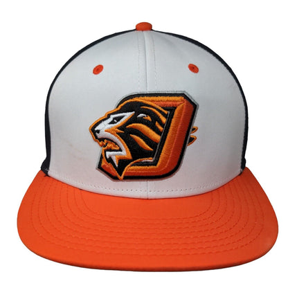 The Game Pro Fitted Hat Multicolor O Lion Logo Size M Polyester Blend