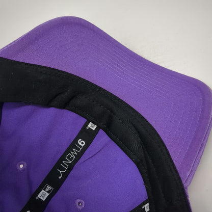 New Era Toronto Raptors NBA Purple Cap One Size HWC 9TWENTY Slideback Hat Retro