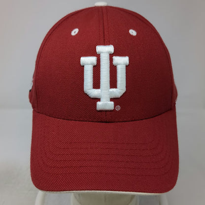 Indiana Hoosiers NCAA Team Pride Cap Red One Size Strapback Embroidered Map Logo