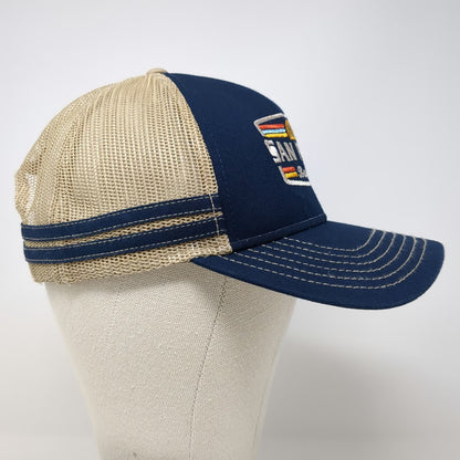 Fahrenheit Headwear Trucker Hat Blue One Size San Pedro Belize Mesh Back Patch
