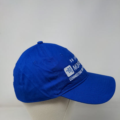 30 Years Morsecom Connecting You To The Future Strapback Hat Blue One Size BIG X