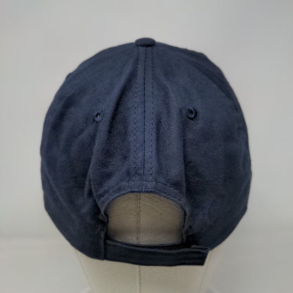 Hooked On Atlas Lighting Products Strapback Hat Blue One Size Embroidered