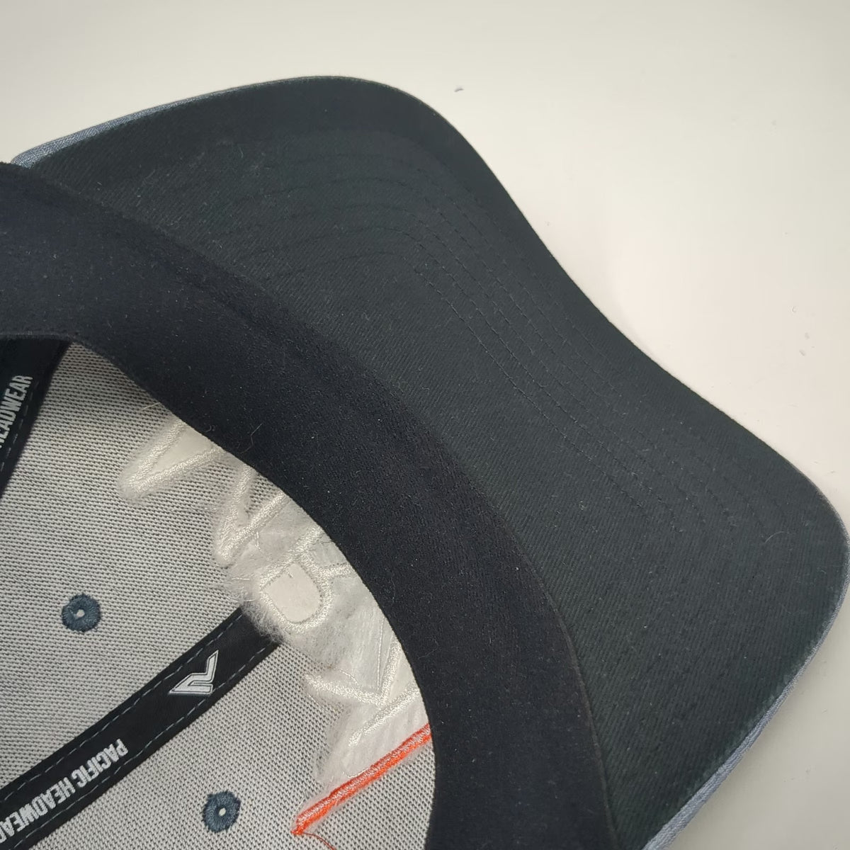 Pacific Headwear Baseball Cap Gray One Size Laser Cut MRK Logo Performance Hat