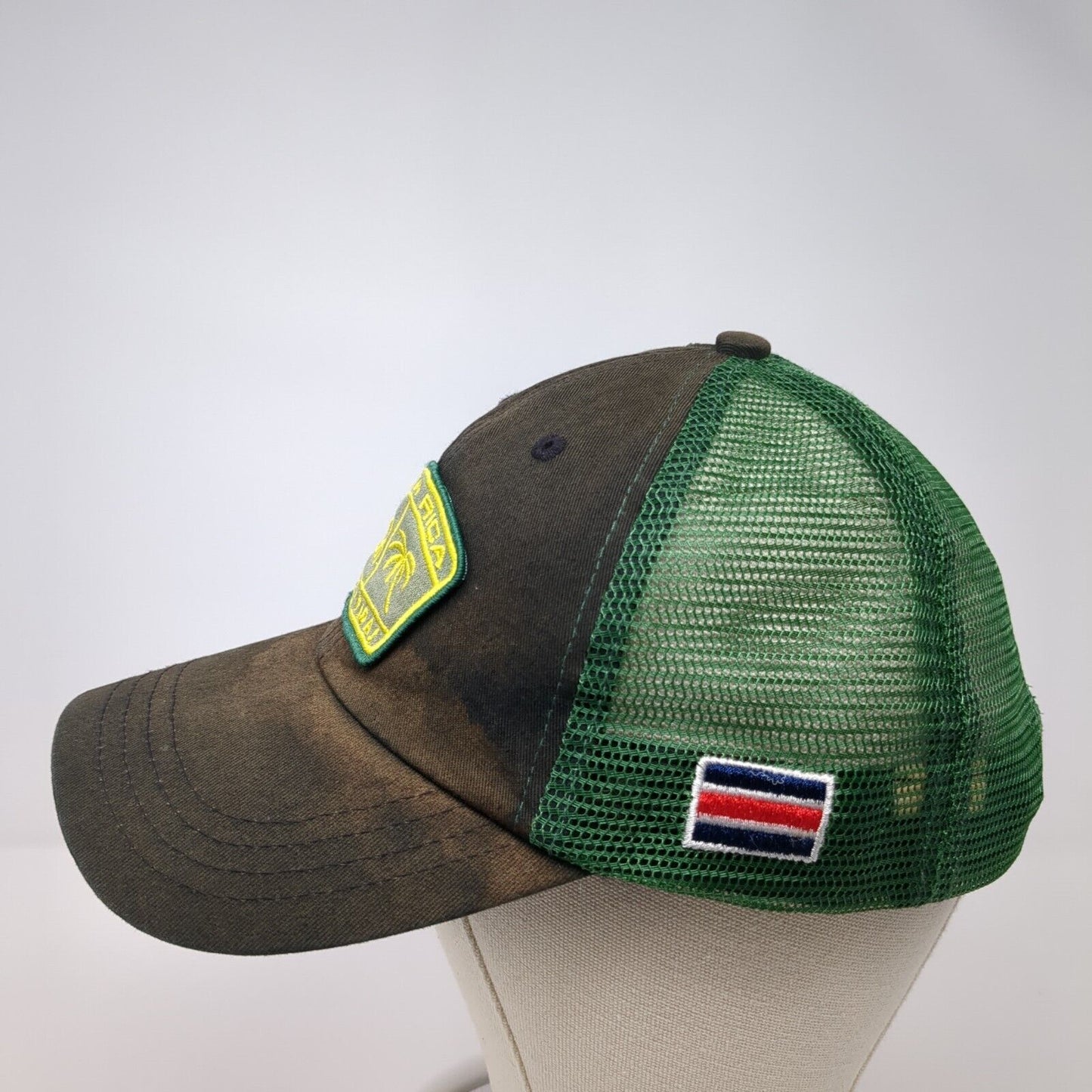 Costa Rica Pura Vida Snapback Trucker Hat Multi One Size Mesh Back