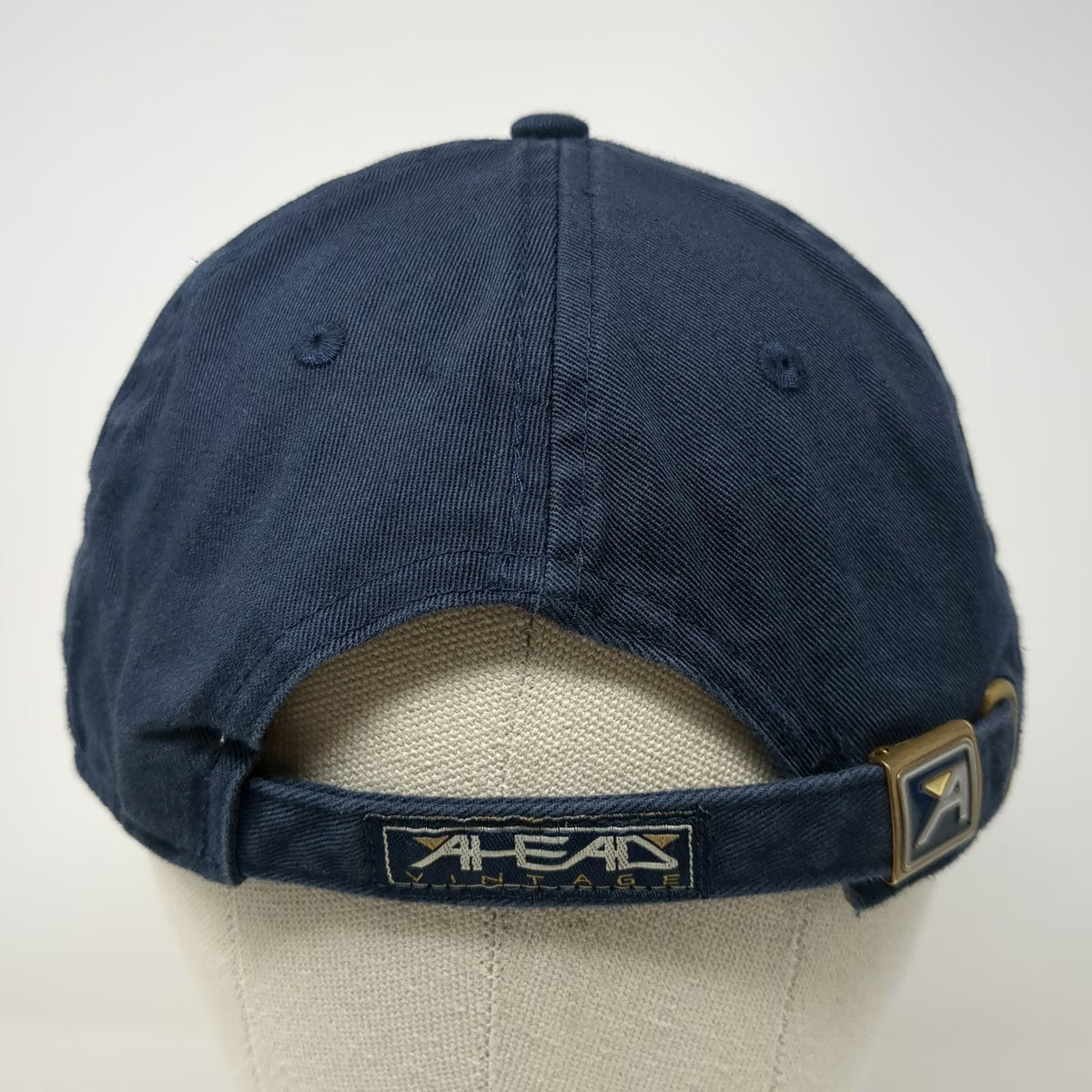 Ahead Baseball Cap Blue One Size Gold USNA Midshipmen Basketball Slideback Hat