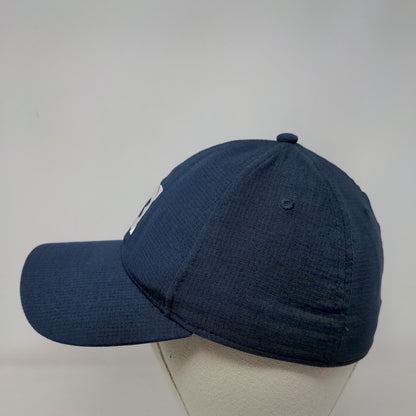 Under Armour Golf Fitted Hat Blue Medium/Large Embroidered Classic Fit