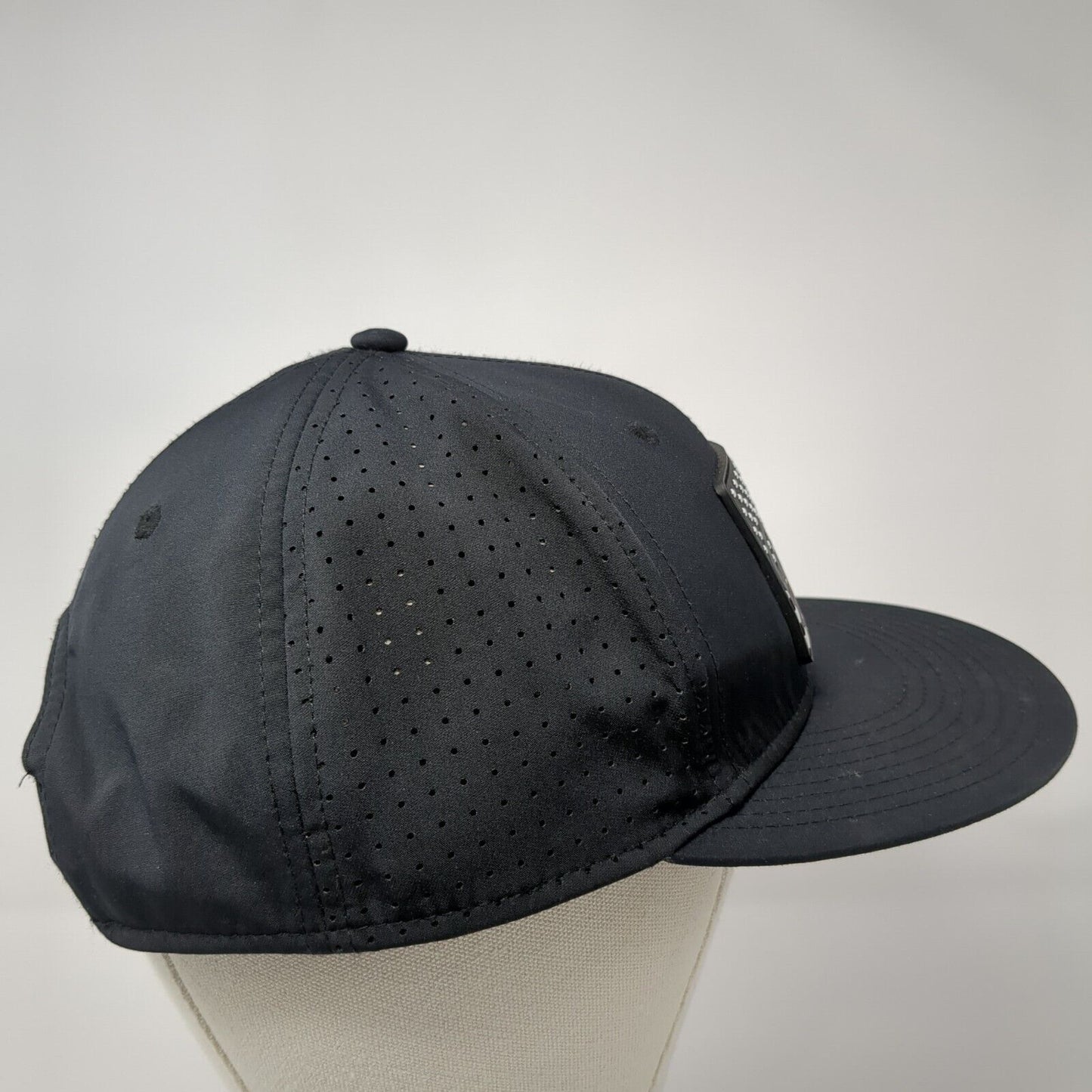 American Flag Snapback Hat Black One Size Adjustable Patriotic The Game