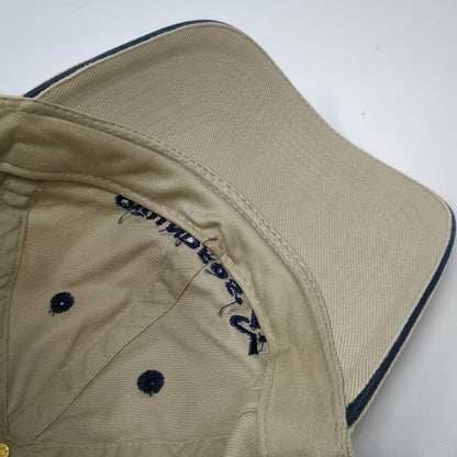 OTTO Baseball Cap Beige One Size Grundfos Logo Strapback Sandwich Bill Hat