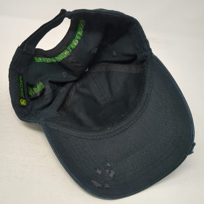 John Deere Baseball Cap Blue One Size Nothing Runs Like a Deere Strapback Hat