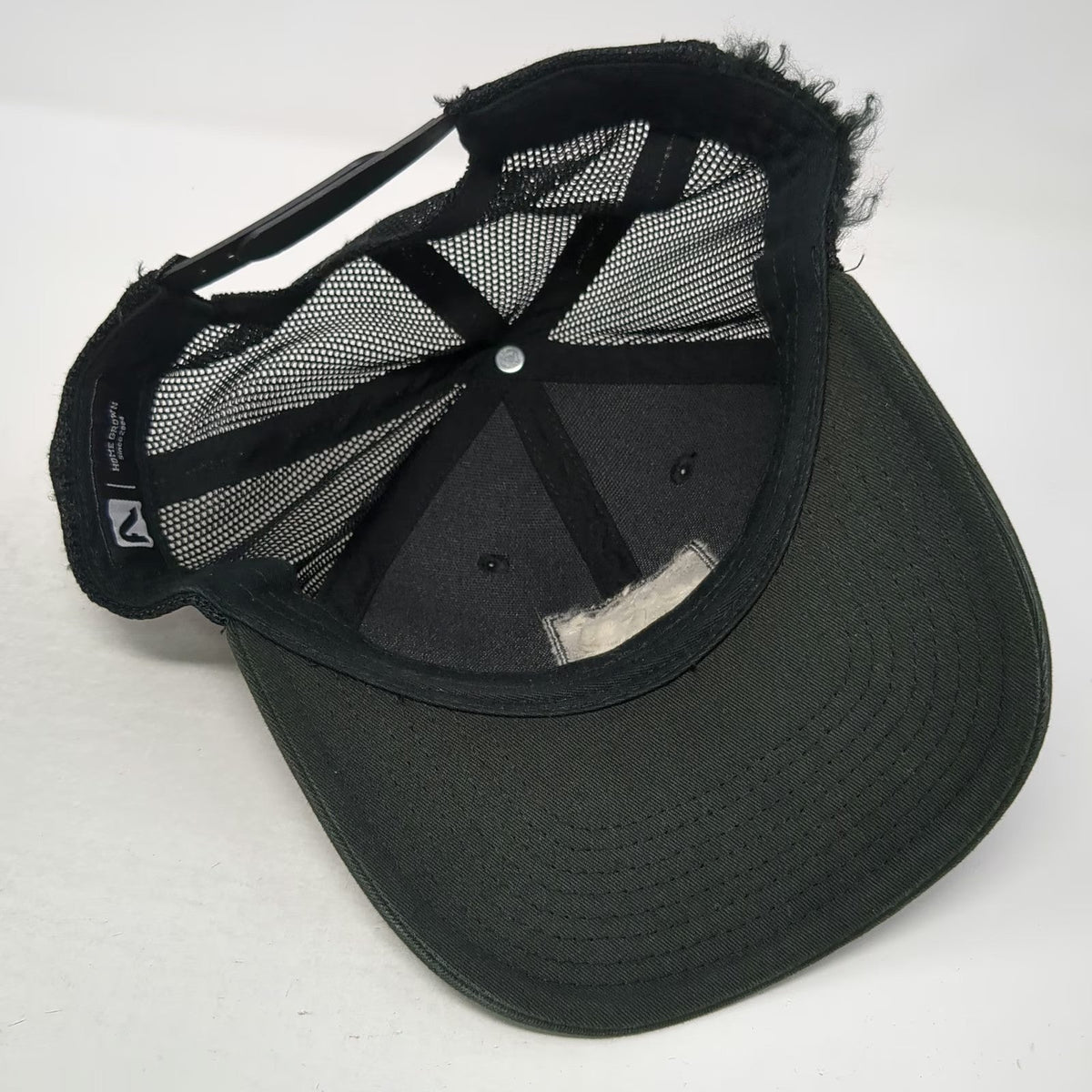 Winter Wildlands Alliance Trucker Hat Black One Size Mesh Back Snapback Patch