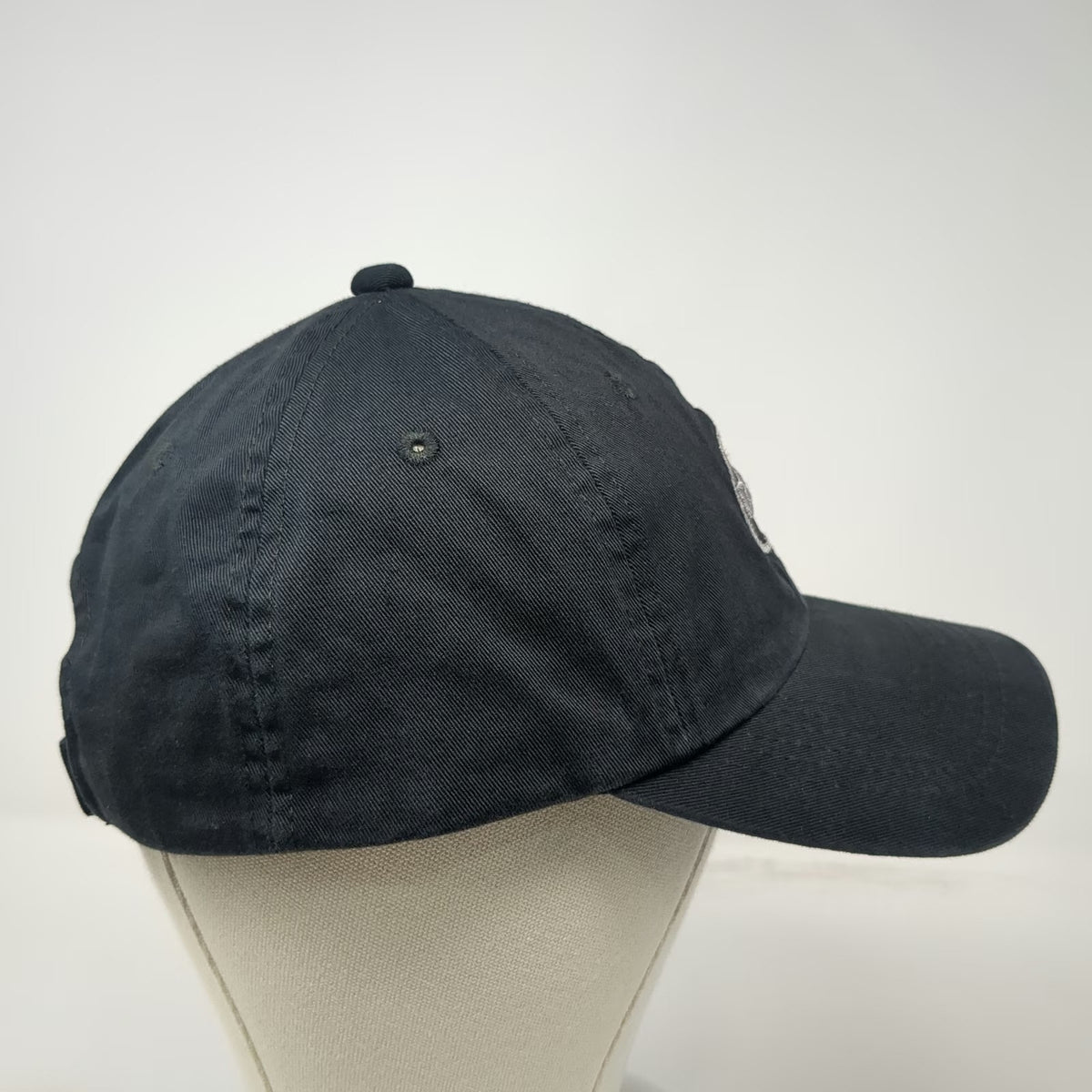 Headmaster Dell Logo Black Baseball Cap One Size Strapback Hat Cotton Computer