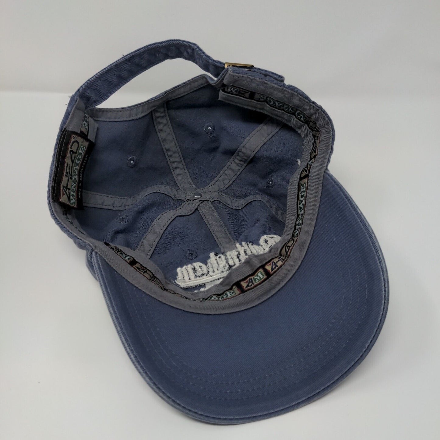 Bellingham Since 1912 Slideback Hat Blue One Size Adjustable Embroidered Ahead