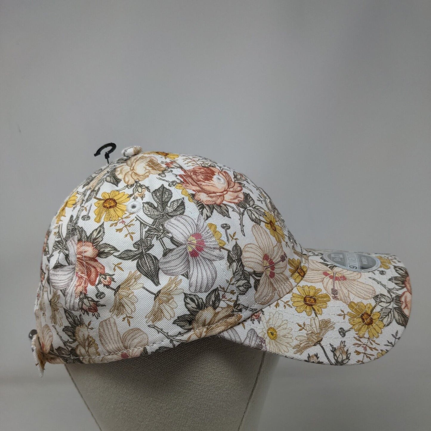 New Orleans Saints Women's Slideback Hat Floral Pattern New Era 9 Twenty