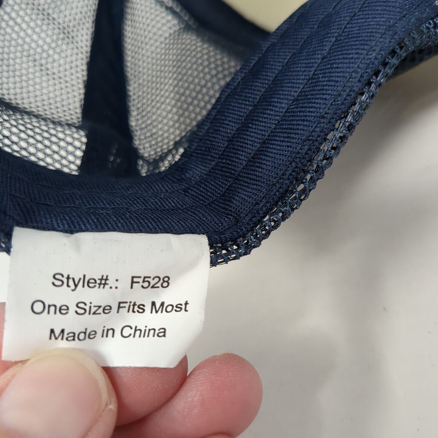 Hotty Toddy Beau & Peyton Est 2021 Snapback Trucker Hat Blue OS Adjustable Mesh