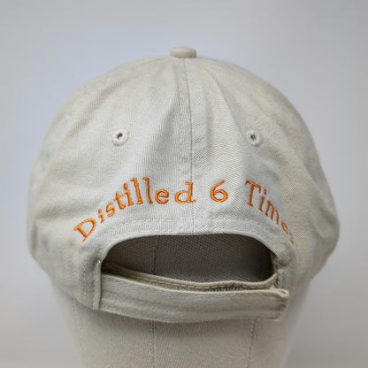 Titos Vodka Baseball Cap Beige One Size Strapback Distilled 6 Times Logo hat