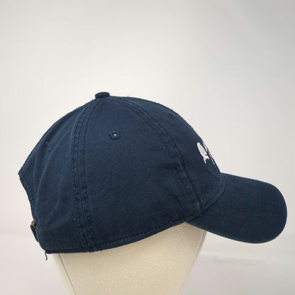 Cap America Baseball Cap Blue One Size Aria Jefferson Health Hat Slideback Logo