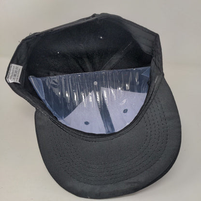 Let's Go Brandon Snapback Hat Black One Size Adjustable Patriotic Vented Holes