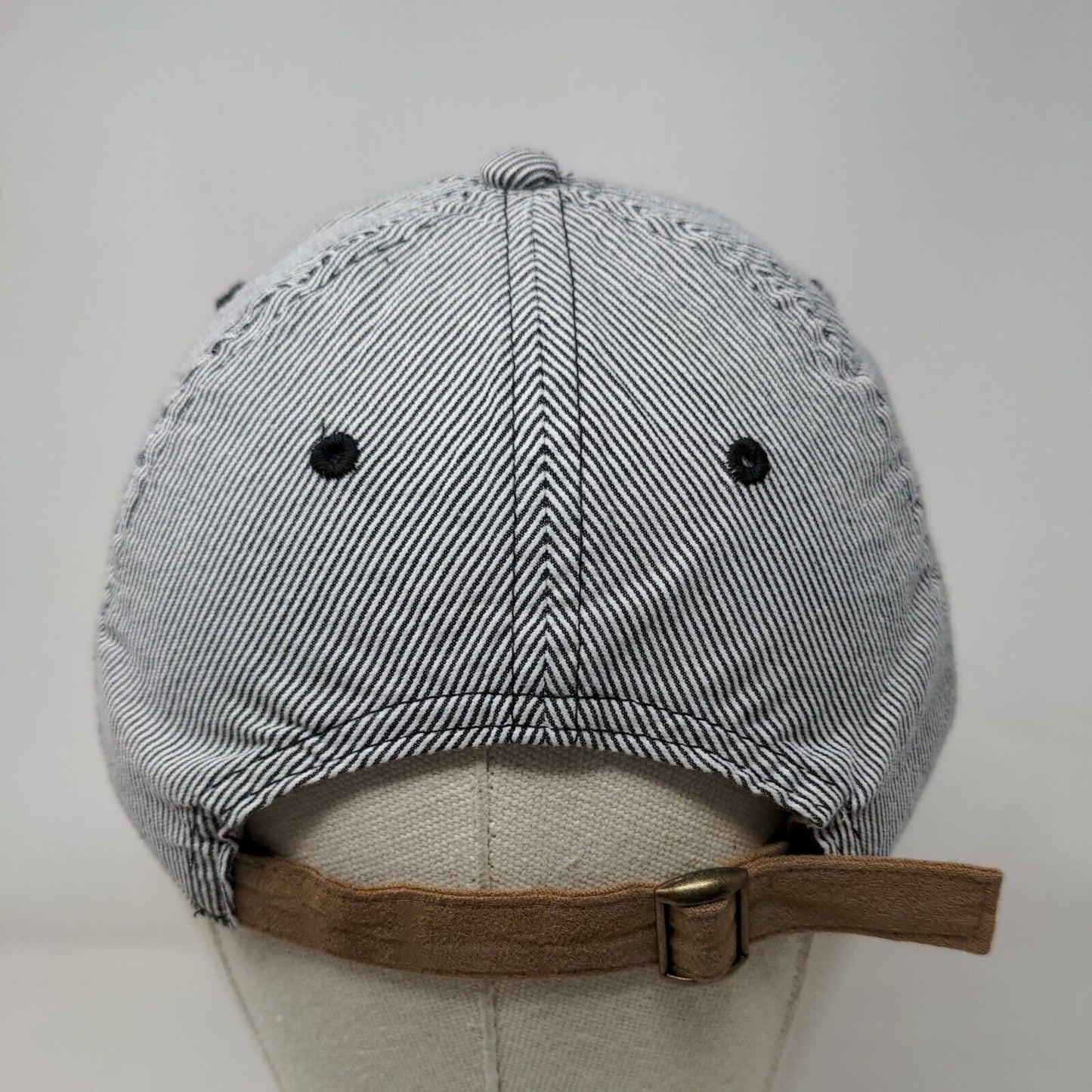 Unbranded Slideback Hat Multicolor OSFM Adjustable Pinstripe Vented Holes