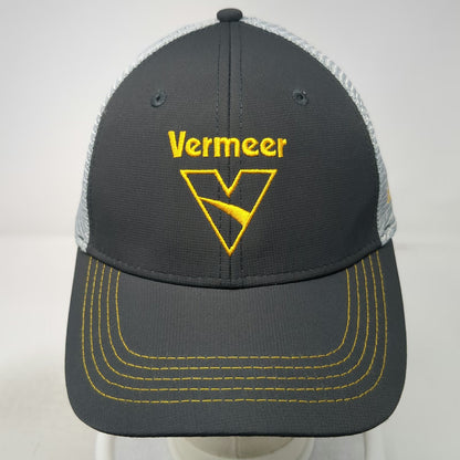 Identity Group Vermeer Rocky Mountain Gray Trucker Hat One Size Mesh Snapback