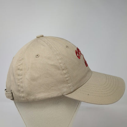Sportsman Washington State Cougars NCAA Beige One Size Hat 2003 Holiday Bowl Red