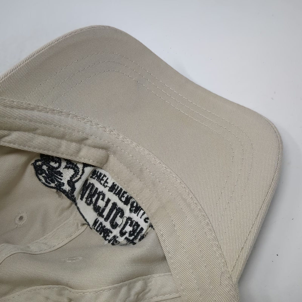 J. America Arctic Cat Thief River Falls Beige Baseball Cap One Size Hat Cotton