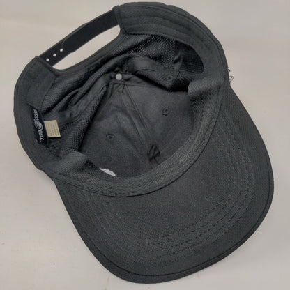 Taco Bell Snapback Hat Black OSFA Embroidered Adjustable Vent Holes